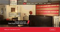 Desktop Screenshot of casasuyay.com